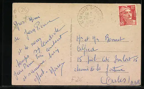 AK St-Gervais-sur-Roubion, Rue des Terrasses