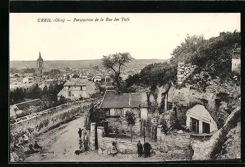 AK Creil, Perspective de la Rue des Tufs