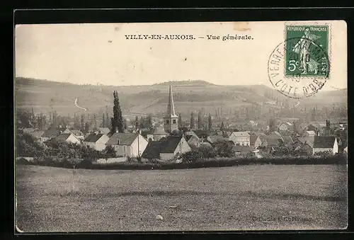 AK Villy-en-Auxois, Vue générale
