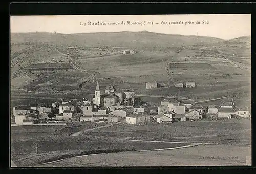 AK Le Boulvé, Vue générale prise du Sud