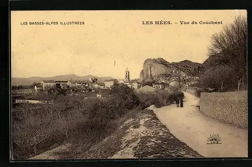AK Les Mées, Vue du Couchant