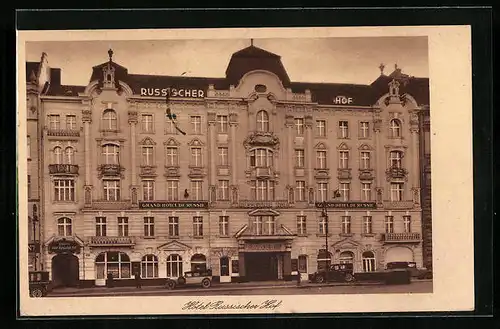 AK Berlin, Hotel Russischer Hof in der Georgenstrasse 21-22