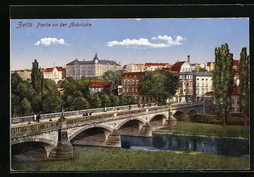 AK Zeitz, Partie an der Aubrücke