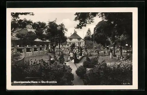 AK Wernigerode /Harz, Gasthaus Storchmühle