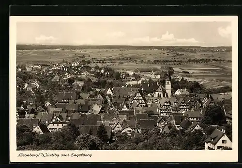 AK Leonberg /Württbg., vom Engelberg aus gesehen