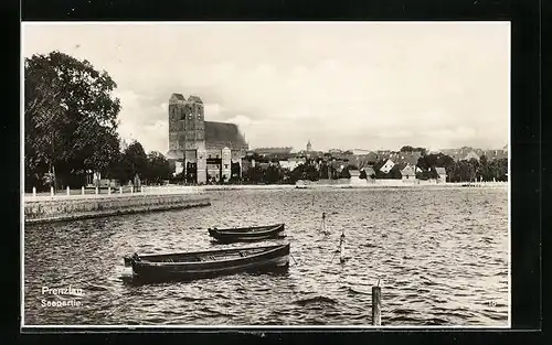 AK Prenzlau, Seepartie mit Ruderbooten