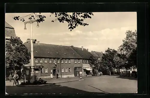 AK Sömmerda, Blick auf die Marktstrasse
