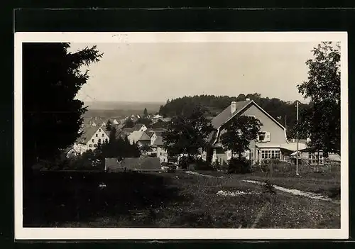 AK Löffingen /Schwarzwald, Teilansicht des Ortes