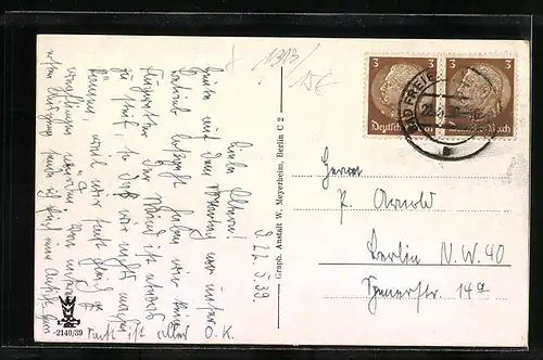 AK Bad Freienwalde /Oder, Panorama vom Flugzeug aus