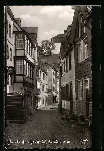 AK Monschau in der Eifel, Partie in der Eichbachstrasse