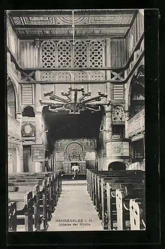 AK Hahnenklee i. H., Innenansicht der Kirche