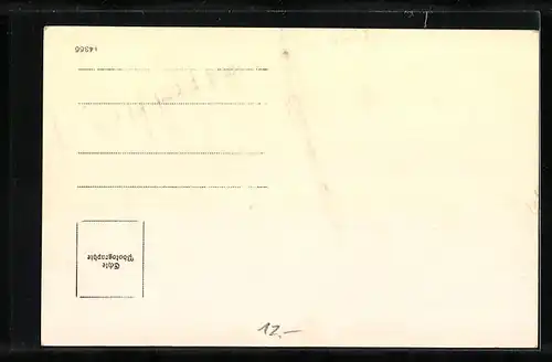 AK Hadres, Marktplatz mit Kirche und Friefhof