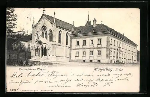 AK Mayerling, Das Karmelitinen-Kloster