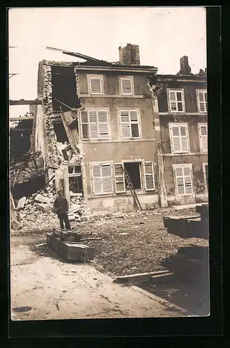 AK Saint Mihiel, Maison détruite