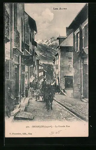 AK Briancon, La Grande Rue