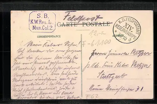 AK Flers, La Grande Rue et la Place