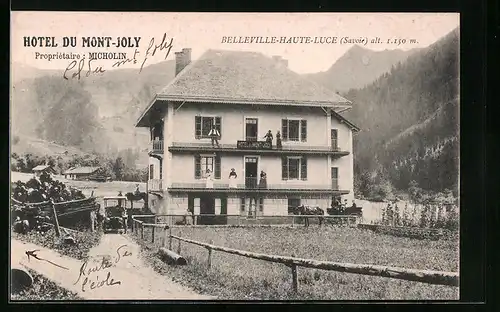 AK Belleville-Haute-Luce, Hotel du Mont Joly