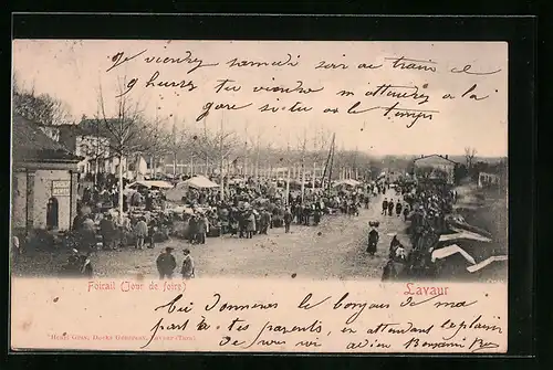 AK Lavaur, Foirail, Jour de foire