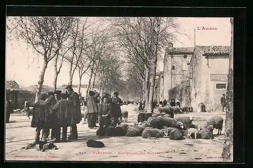 AK Mirepoix, Boulevard des Remparts