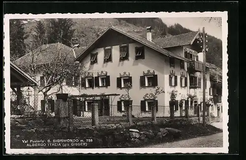AK S. Sigismondo /Val Pusteria, Albergo Italia