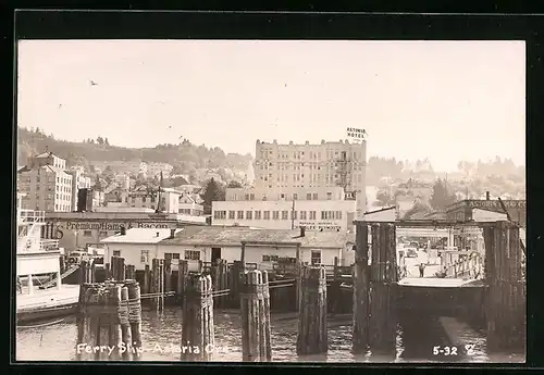 Foto-AK Astoria, OR, Ferry Ship, Astoria Hotel