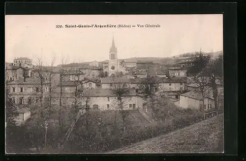 AK Saint-Genis-l`Argentière, Vue Générale