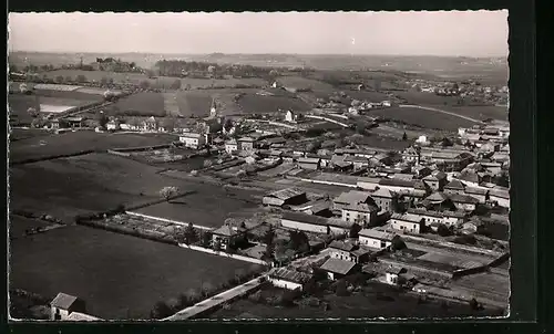 AK Pusignan, Vue générale aérienne