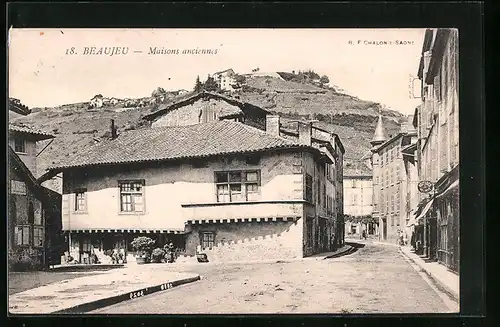 AK Beaujeu, Maisons anciennes