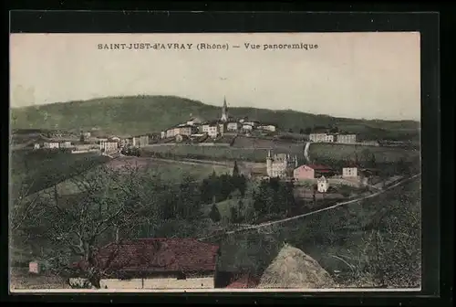 AK Saint-Just-d`Avray, Vue panoramique
