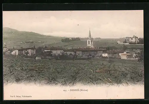 AK Denicé, Vue panoramique
