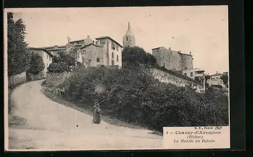 AK Chazay-d`Azergues, La Montée du Baboin