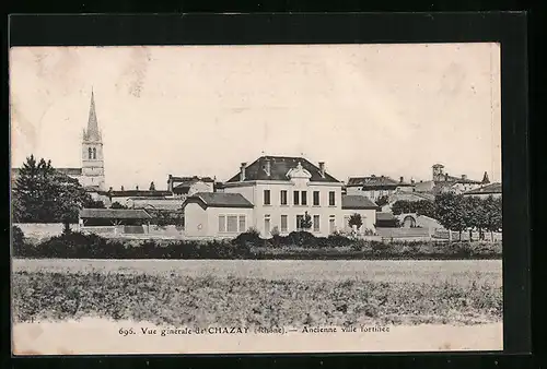 AK Chazay-d`Azergues, Ancienne ville fortifiée