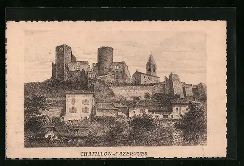 AK Chatillon-d`Azergues, Vue générale