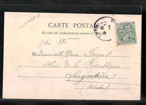 AK Charbonnières-les-Bains, Vaches à l`Abreuvoir