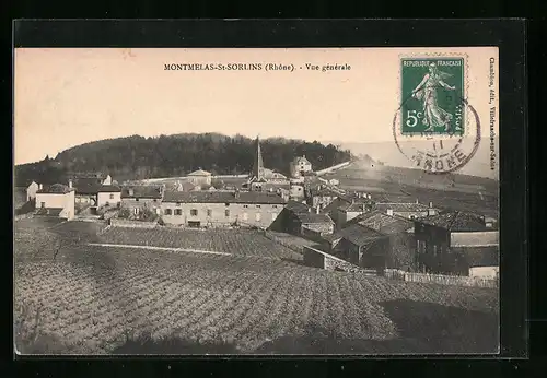 AK Montmelas-Saint-Sorlin, Vue générale
