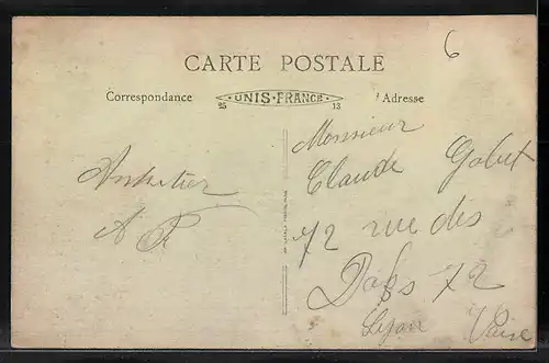 AK Le Bois-d`Oingt, Vue générale et l`Ecole