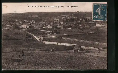 AK Saint-Symphorien-sur-Coise, Vue générale