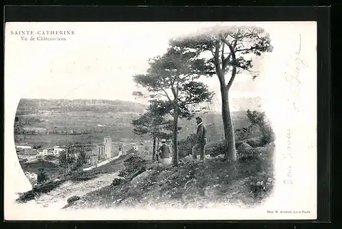 AK Sainte-Catherine, Vu de Chateauvieux
