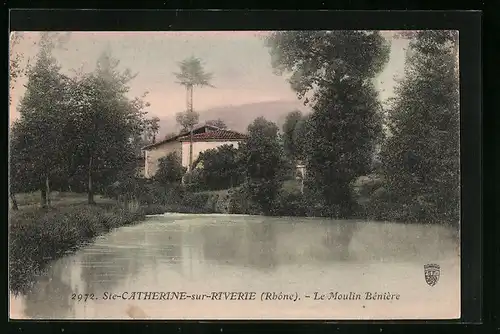 AK Sainte-Catherine-sur-Riverie, Le Moulin Bénière