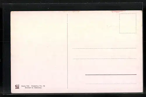 Künstler-AK Friedrich Perlberg: Suez, Mosesquellen