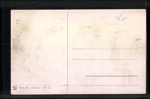 Künstler-AK Friedrich Perlberg: Jerusalem, Ölberg