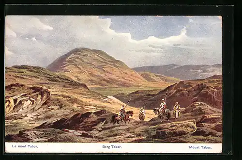 Künstler-AK Friedrich Perlberg: Berg Tabor