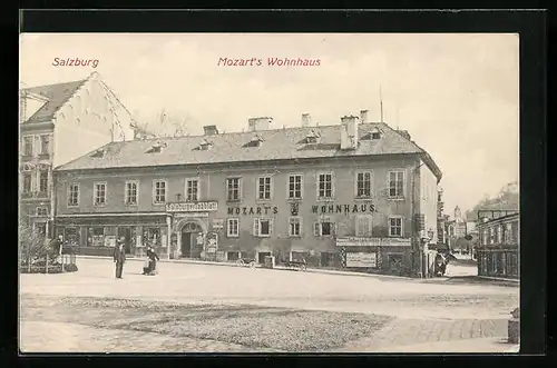AK Salzburg, Mozart`s Wohnhaus