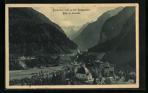 AK Böckstein, Blick ins Anlauftal