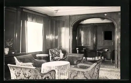 AK Bad Hofgastein, Kuranstalt Hohe Tauern, Salon