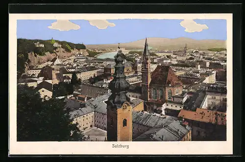 AK Salzburg, Totalansicht