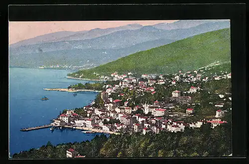 AK Abbazia, Veduta generale