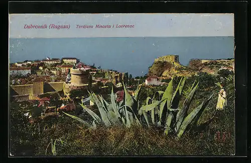 AK Dubrovnik, Tvrdjava Minceta i Lovrenac