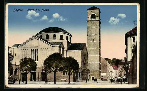 AK Zagreb, Crkva Sv. Blaza