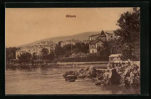 AK Abbazia, Uferpartie